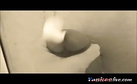 sega gloryhole fatta in casa con grande sborrata