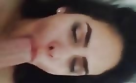 Pompino amatoriale e facciale