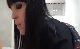 Sofia mega milfona tettona sborrate in faccia e tette
