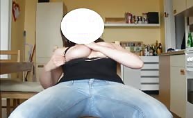 mia moglie, grandi tette e pisshing